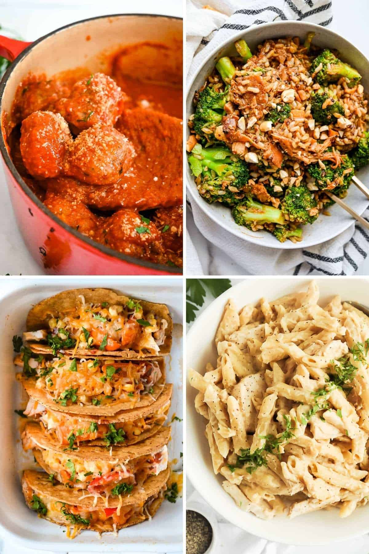 33 Quick, Easy, and Healthy Family Dinner Ideas