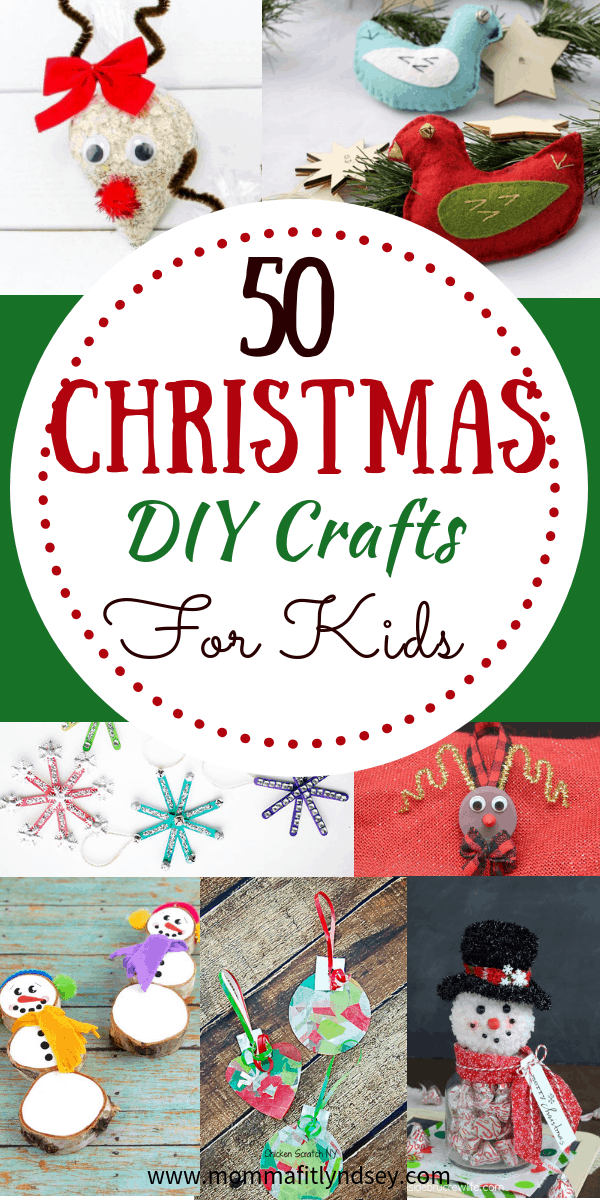 50 Easy Christmas Crafts for Kids - Momma Fit Lyndsey