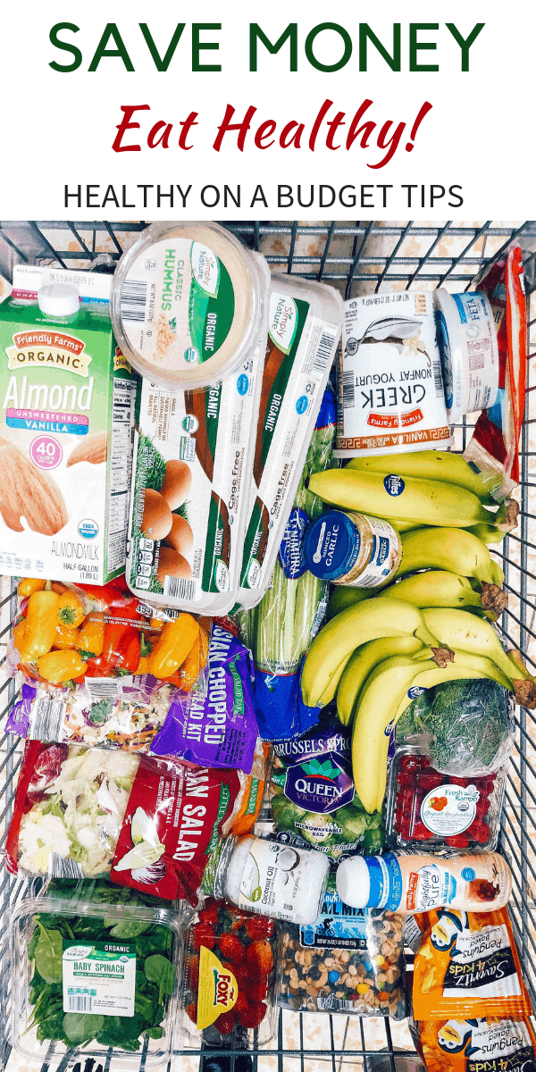 Looking for budget tips to reduce grocery spending? healthy Lifestyle Blogger Momma Fit lyndsey is sharing her monthly meal plan to help you keep your grocery budget in line