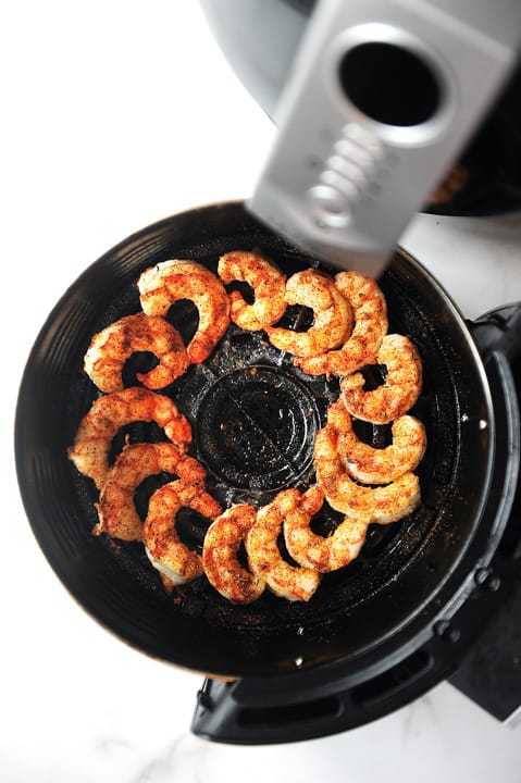 how long to cook shrimp in the air fryer