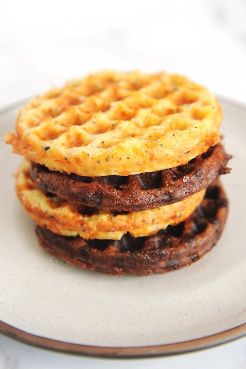 easy to make chaffles recipes for great keto snacks and low carb bread replacement