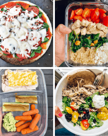 Lunch ideas for teens got you stumped?  Healthy lunch meal prep is going to be made much easier when you are creating healthy cold lunch ideas your teens (and you!) will want to eat!