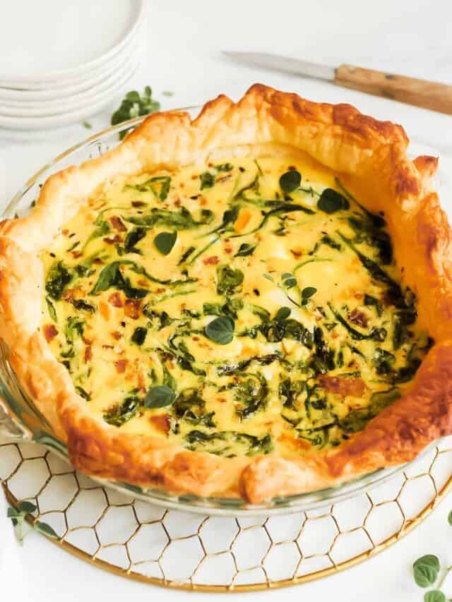 Mother's Day Brunch Recipe (Puff Pastry Quiche)