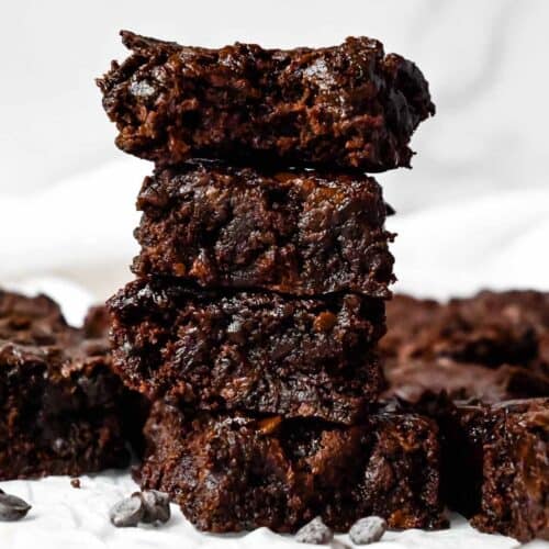 eggless brownies featured image.