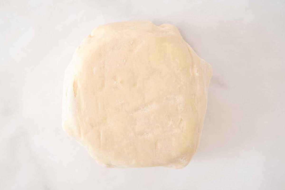 puff pastry wrapped around a brie wheel.